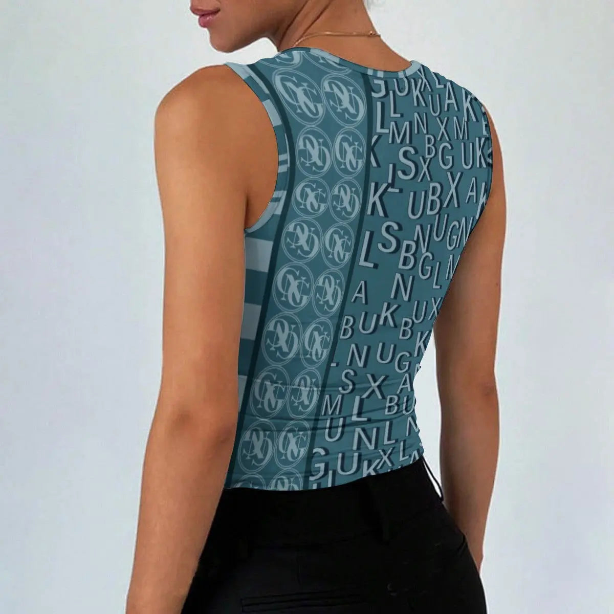 Single Life Coded Letter Crop Top — Anti-Settling Independence Apparel | Breakup Glow-Up Tank | Self-Love Club Confidence Top for Women Yoycol