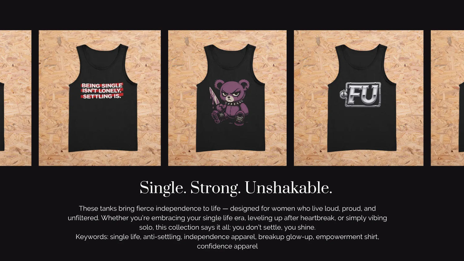 Women-s-Tank-Tops-Single-Life-Confidence-Apparel-SheVibes-After-Dark SHE VIBES AFTER DARK