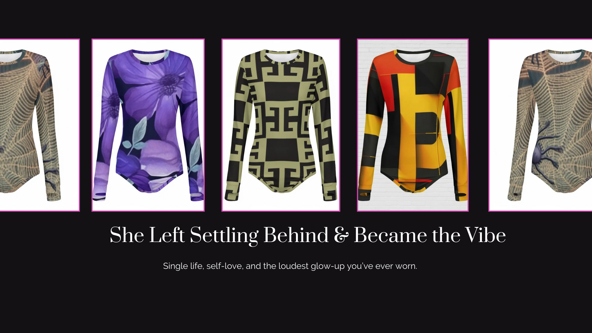 Single-Life-Bodysuits-Sleek-Confidence-Apparel-for-Women-SheVibes-After-Dark SHE VIBES AFTER DARK