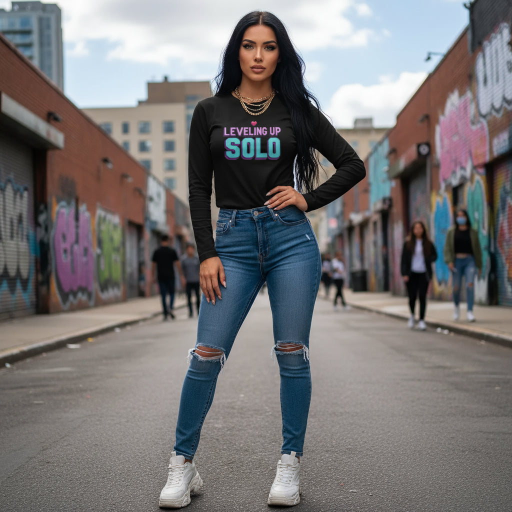 All-Over Print Unisex Yoga Sports Long Sleeve T-Shirt Yoycol