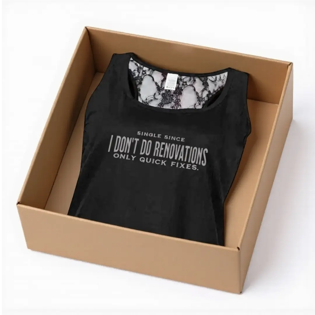 I Don’t Do Renovations Tank Top | Bold Sarcastic Quote Shirt for Women Yoycol