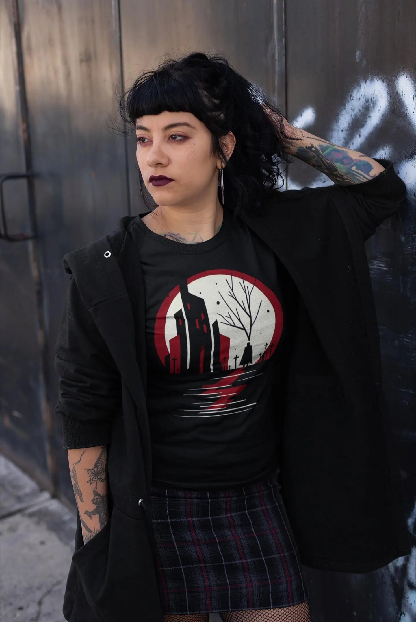 Scenic Nature Shirt: Minimalist Single Life Design Yoycol