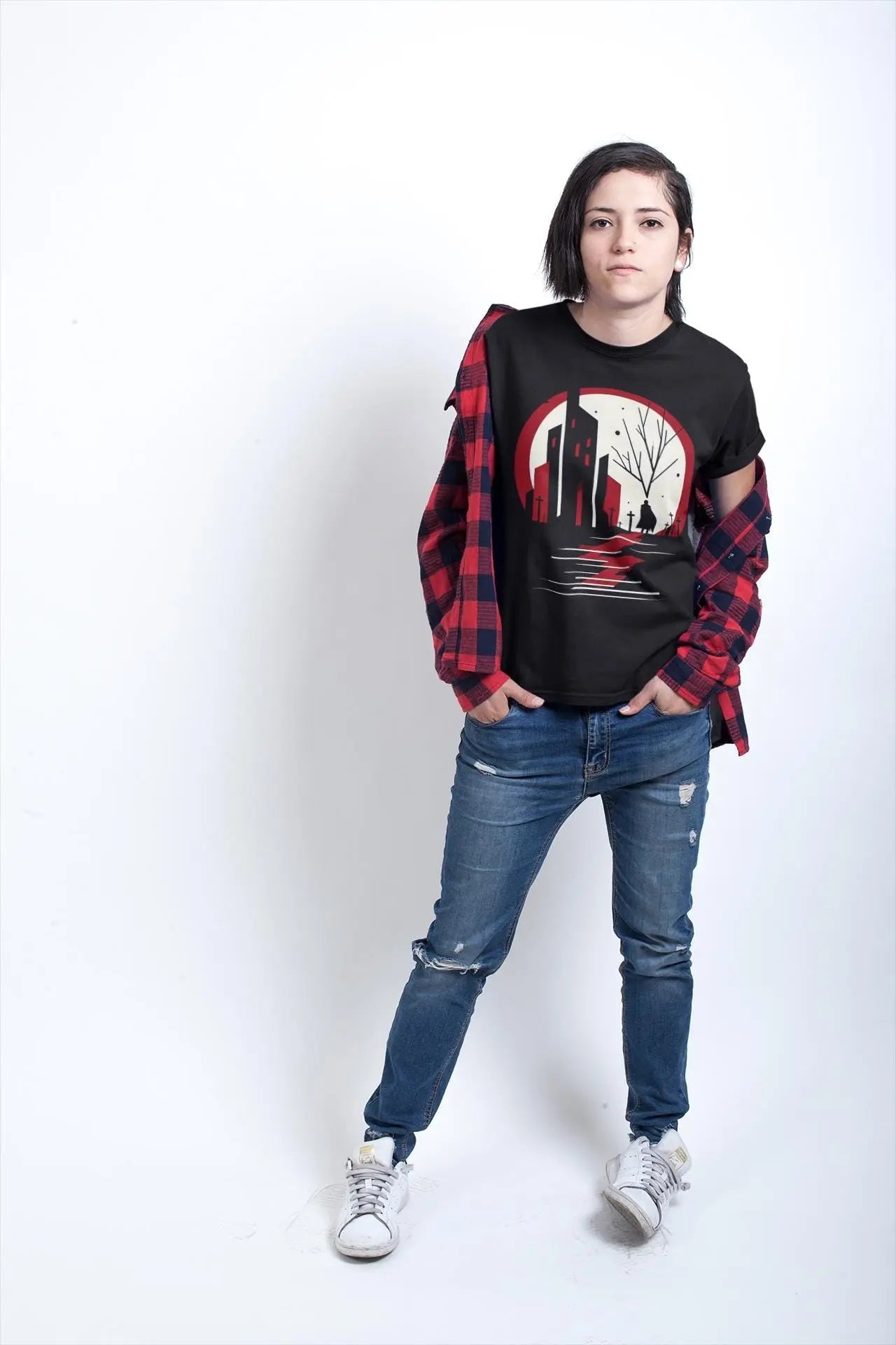 Scenic Nature Shirt: Minimalist Single Life Design Yoycol