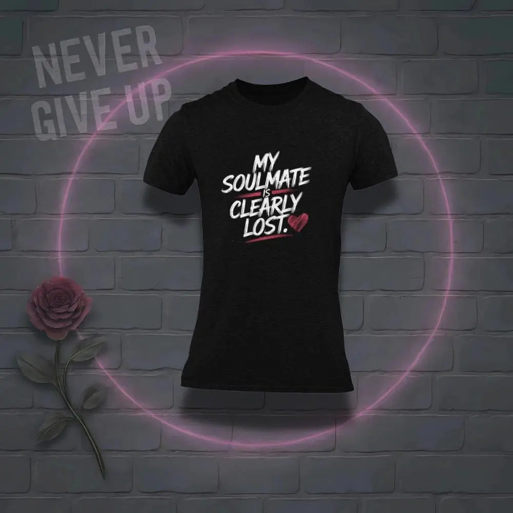 Funny Single Life Shirt: My Soulmate Is Lost - Women's Humor Apparel Yoycol